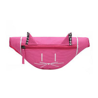 Sac Banane Sportif Bleu Chat Urbain - modèle Rose - Banane Avenue ™