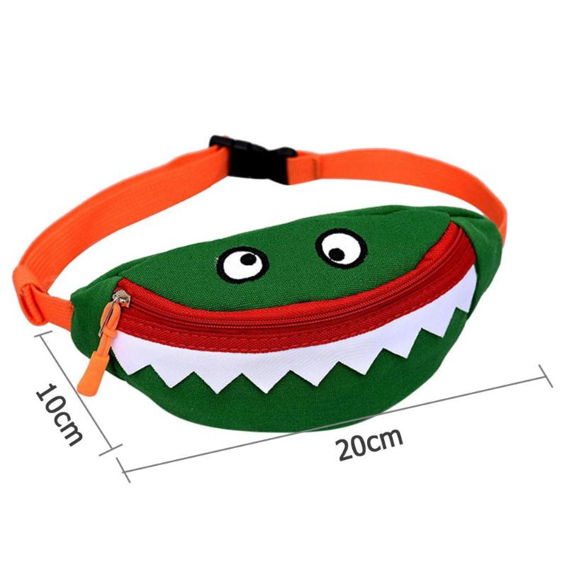 Sac Banane Amusant Monstre Enfant Bleu