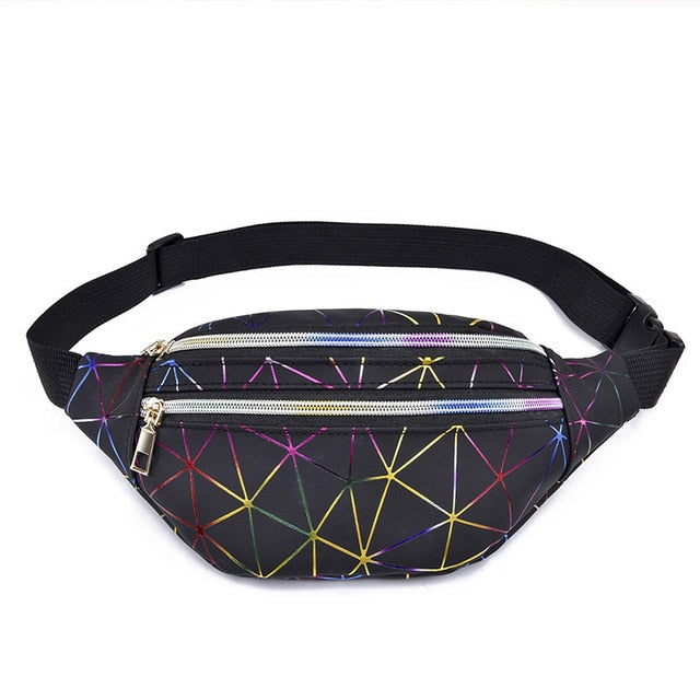 Sac Banane Holographique Tendance Urbaine