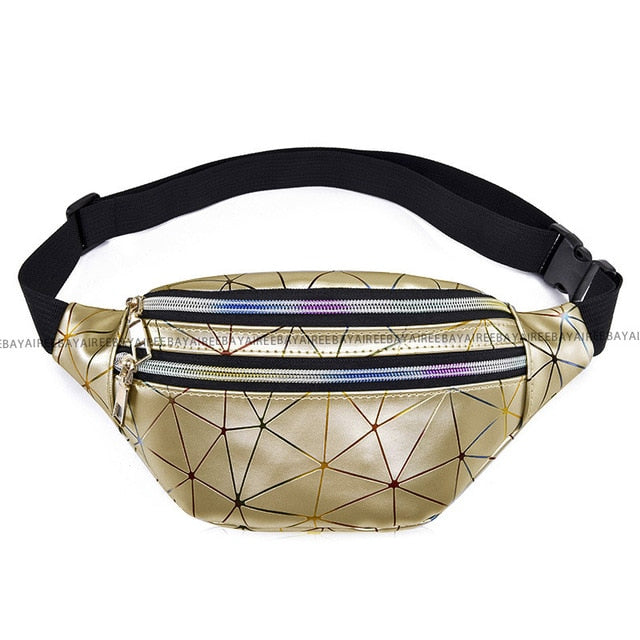 Sac Banane Holographique Tendance Urbaine