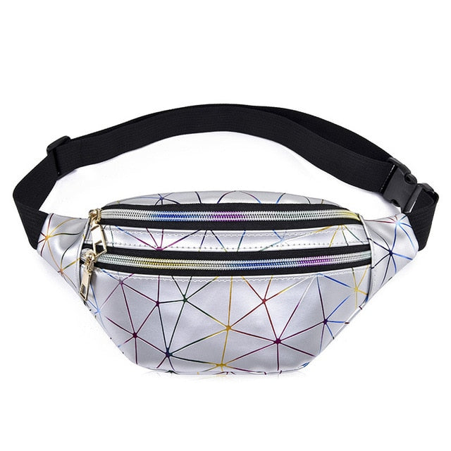 Sac Banane Holographique Tendance Urbaine