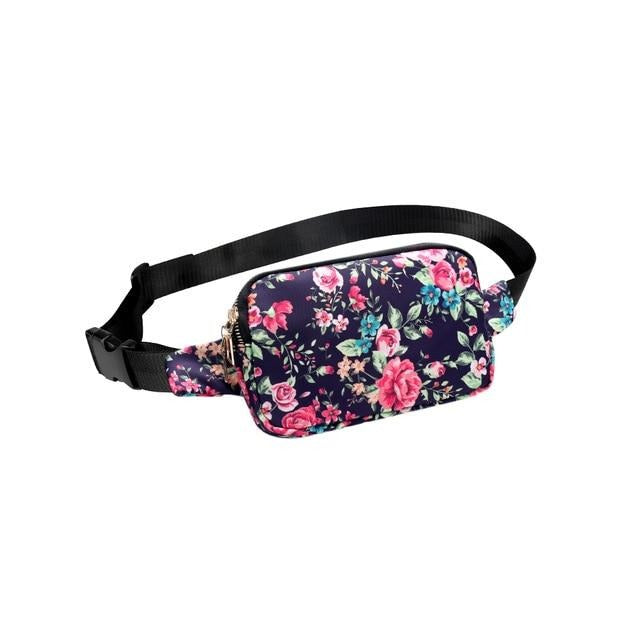 Sac Banane Floral Tendance Urbaine Multifonction