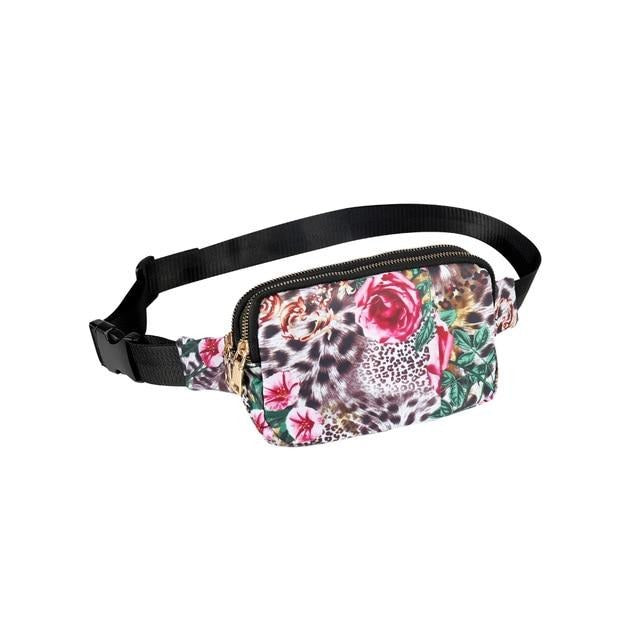 Sac Banane Floral Tendance Urbaine Multifonction