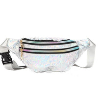 Sac Banane Rose Pailleté Tendance Urbaine - modèle Argent - Banane Avenue ™