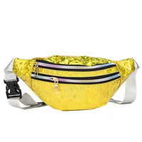 Sac Banane Rose Pailleté Tendance Urbaine - modèle Jaune - Banane Avenue ™