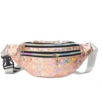 Sac Banane Rose Pailleté Tendance Urbaine - modèle Champagne - Banane Avenue ™