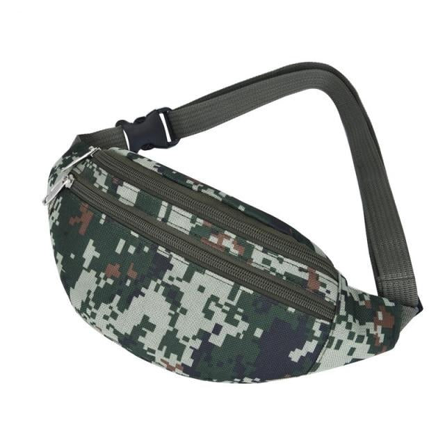 Sac Banane Urbain Camouflage Multipoches
