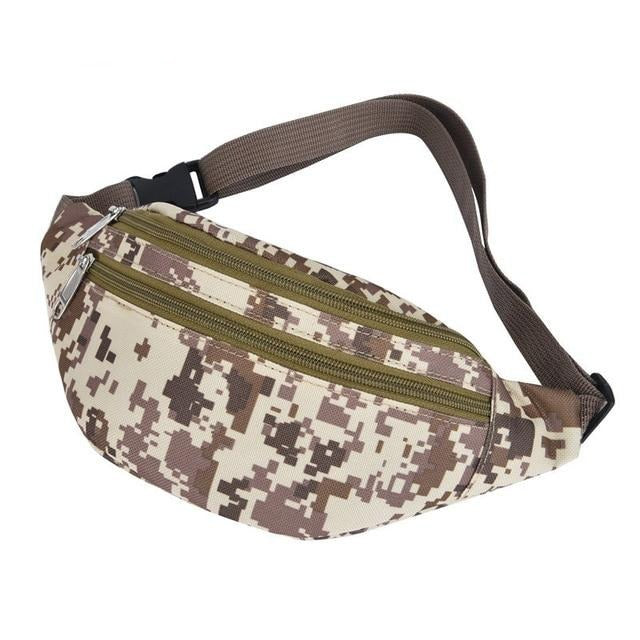 Sac Banane Urbain Camouflage Multipoches