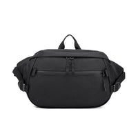 Sac Banane Urbain Élégant Gris Unisexe - modèle Noir - Banane Avenue ™