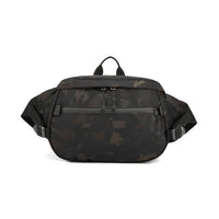 Sac Banane Urbain Élégant Gris Unisexe - modèle Camouflage noir - Banane Avenue ™