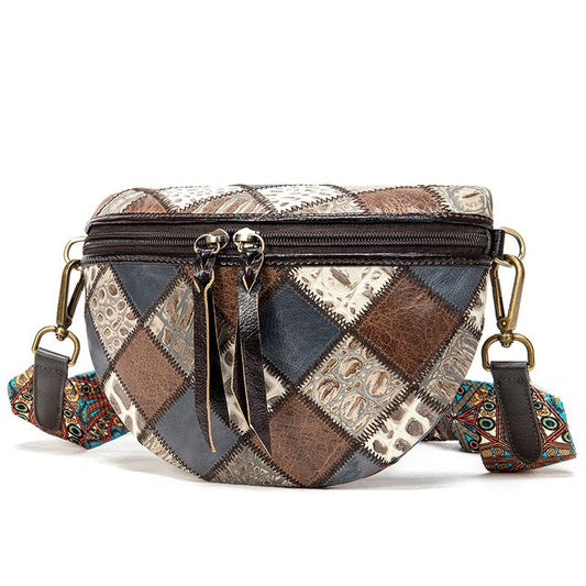 Sac Banane Urbain Motifs Ethniques Chic