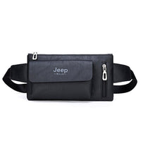 Ceinture Urbaine Élégante en Cuir Jeep - modèle Noir - Banane Avenue ™