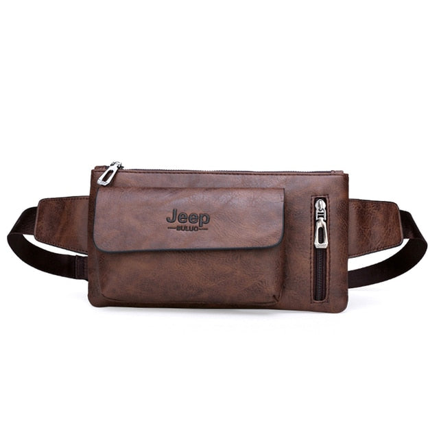 Ceinture Urbaine Élégante en Cuir Jeep