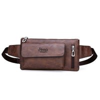 Ceinture Urbaine Élégante en Cuir Jeep - modèle Marron - Banane Avenue ™