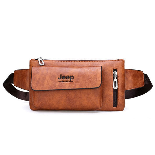 Ceinture Urbaine Élégante en Cuir Jeep