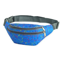 Sac Banane Vert Motif Écailles Léger - modèle Bleu - Banane Avenue ™