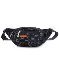 Sac Banane Urbain Camouflage Tendance - modèle Noir - Banane Avenue ™
