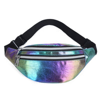 Sac Banane Brillant Irisé Urbain Unisexe - modèle Multicolor - Banane Avenue ™