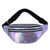 Sac Banane Brillant Irisé Urbain Unisexe