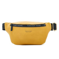 Sac Banane Élégant Rose Pâle Tendance - modèle Jaune - Banane Avenue ™