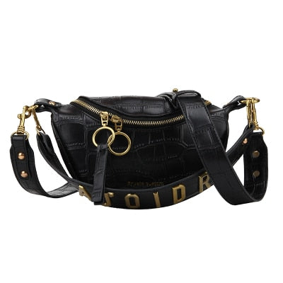 Ceinture Sac Banane Élégant Blanc Tendance