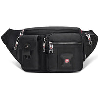 Sacoche Banane Camouflage Urbain Multifonction - modèle Noir - Banane Avenue ™