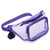 Sac Banane Tendance Argenté Brillant Unisexe - modèle Violet - Banane Avenue ™