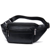 Ceinture Sacoche Banane Urbaine Noire Unisexe