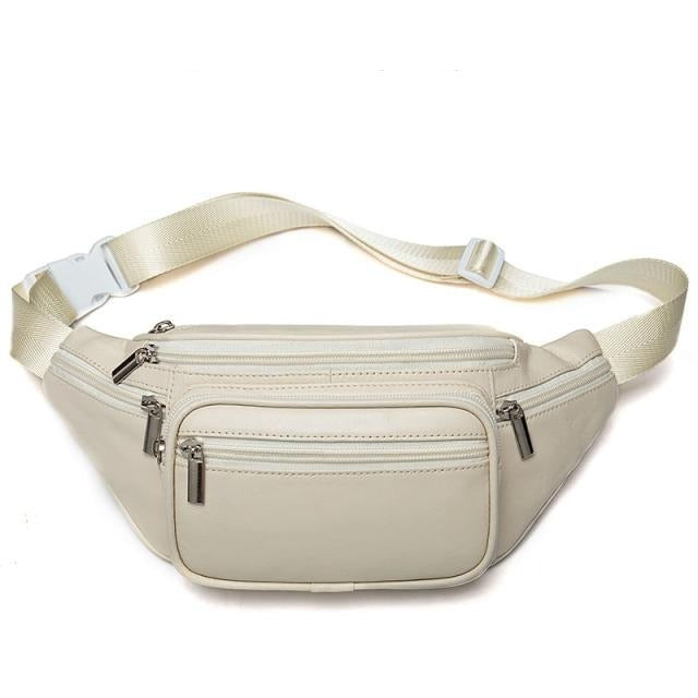 Ceinture Sacoche Banane Urbaine Noire Unisexe