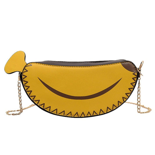 Sacoche Banane Sourire Chic Jaune