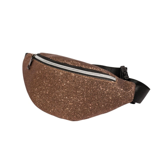 Sac Banane Tendance Paillettes Bronzées Urban Chic