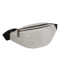 Sac Banane Tendance Paillettes Bronzées Urban Chic - modèle Argent - Banane Avenue ™