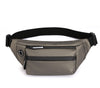 Sac Banane Urbain Bleu Élégant Multipoche