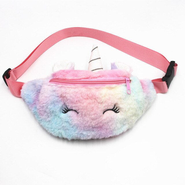 Sac Banane Enfant Licorne Magique Rose