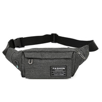 Sacoche Banane Urbaine Élégante Gris Chiné - Banane Avenue ™