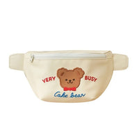 Sac Banane Rose Ours Cake Bear Enfant - modèle Beige - Banane Avenue ™