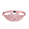 Sac Banane Peluche Chat Kawaii Poche Zip