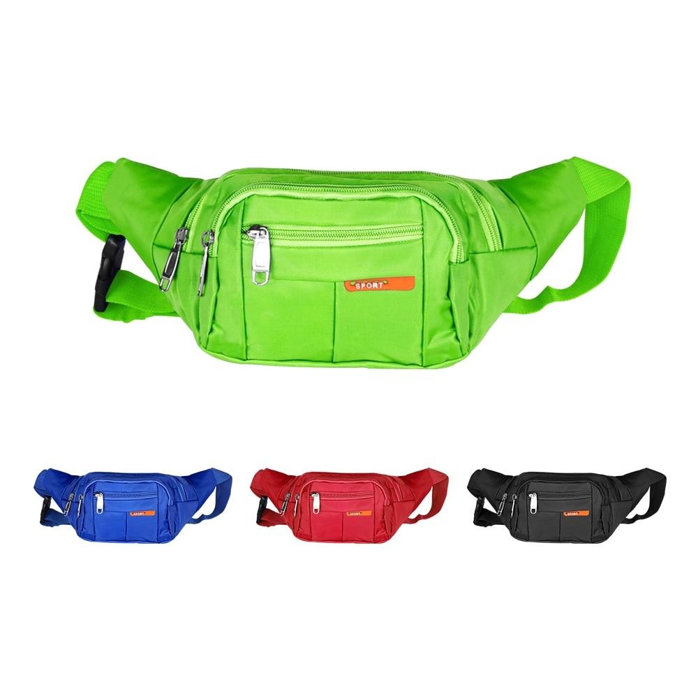 Sac Banane Sportif Vert Fluo Compact