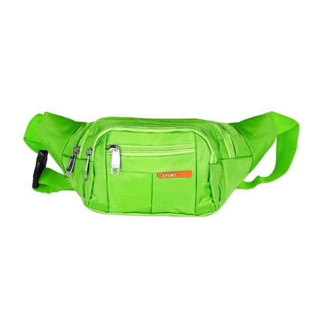 Sac Banane Sportif Vert Fluo Compact