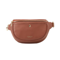 Sac Banane Élégance Urbaine Vert Émeraude - modèle Marron - Banane Avenue ™