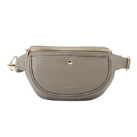 Sac Banane Élégance Urbaine Vert Émeraude - modèle Gris - Banane Avenue ™