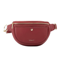 Sac Banane Élégance Urbaine Vert Émeraude - modèle Rouge - Banane Avenue ™