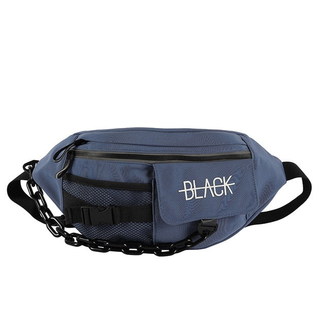 Sac Banane Urbain Noir et Blanc Tendance