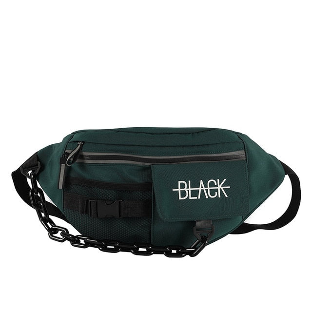 Sac Banane Urbain Noir et Blanc Tendance