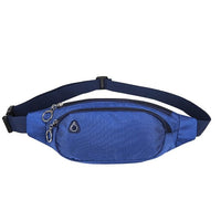 Ceinture Urbaine Grise Tendance Multi-Poches - modèle Bleu - Banane Avenue ™