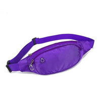 Ceinture Urbaine Grise Tendance Multi-Poches - modèle Violet - Banane Avenue ™