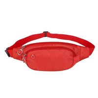 Ceinture Urbaine Grise Tendance Multi-Poches - modèle Rouge - Banane Avenue ™