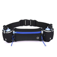 Ceinture Sportive Hydratation Double Gourdes - modèle Noir - Banane Avenue ™