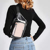 Sac Banane Urbain Argenté Tendance Unisexe