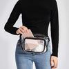 Sac Banane Urbain Argenté Tendance Unisexe